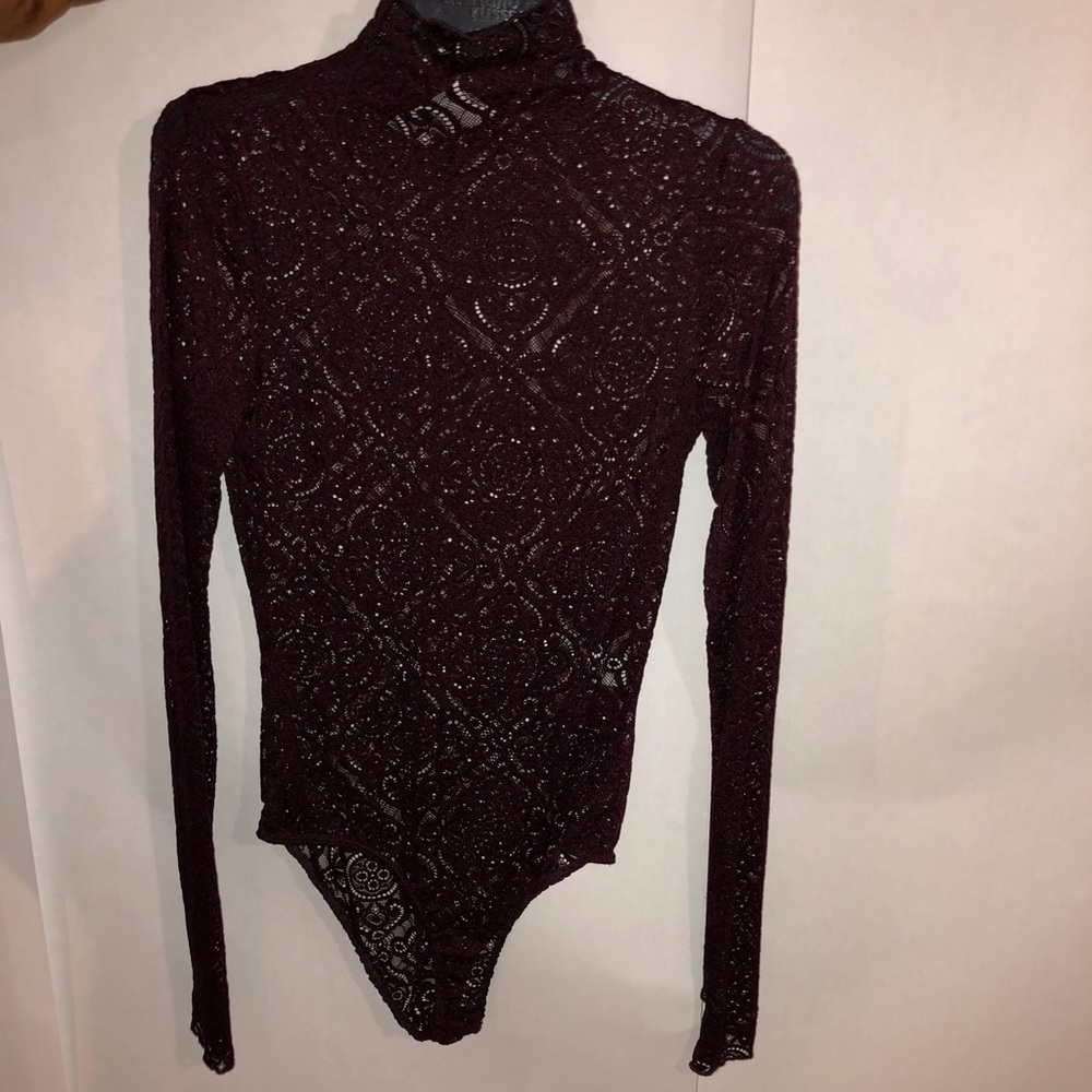 Plum Lace BodySuit
